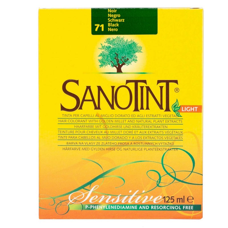 Sanotint hair color Black- NO 71 - 125ML