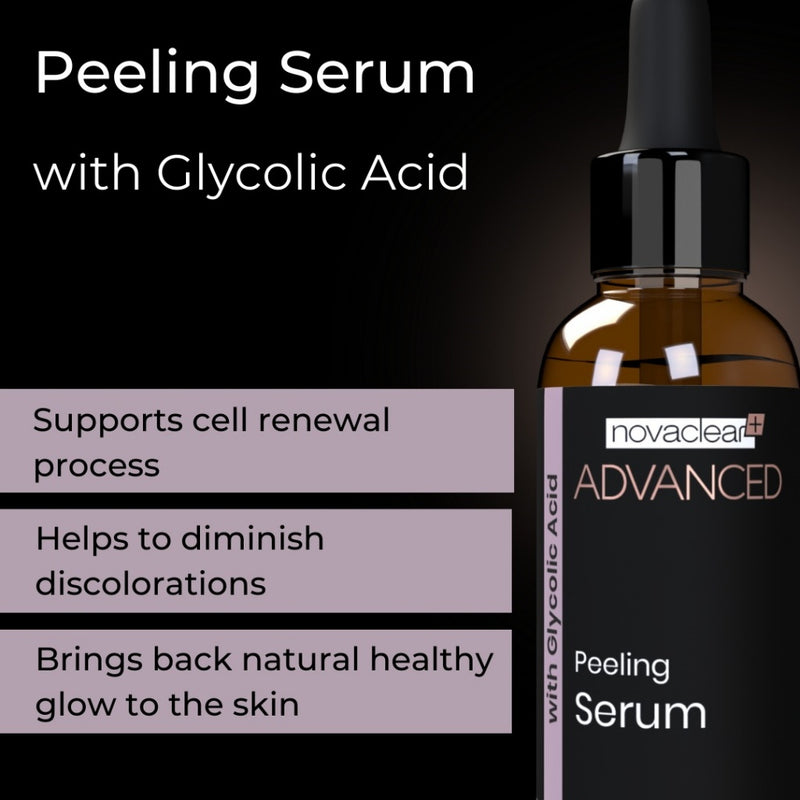 Novaclear Advanced Peeling Serum with glycolic acid 30ML