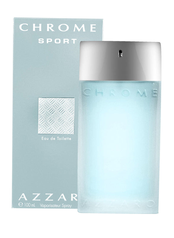 Azzaro Chrome Sport For Men Eau De Toilette 100ML