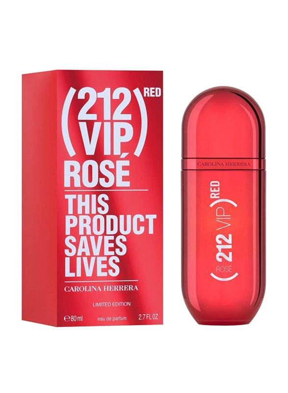 Carolina Herrera 212 VIP Rose Red For Women Eau De Parfum 80ML