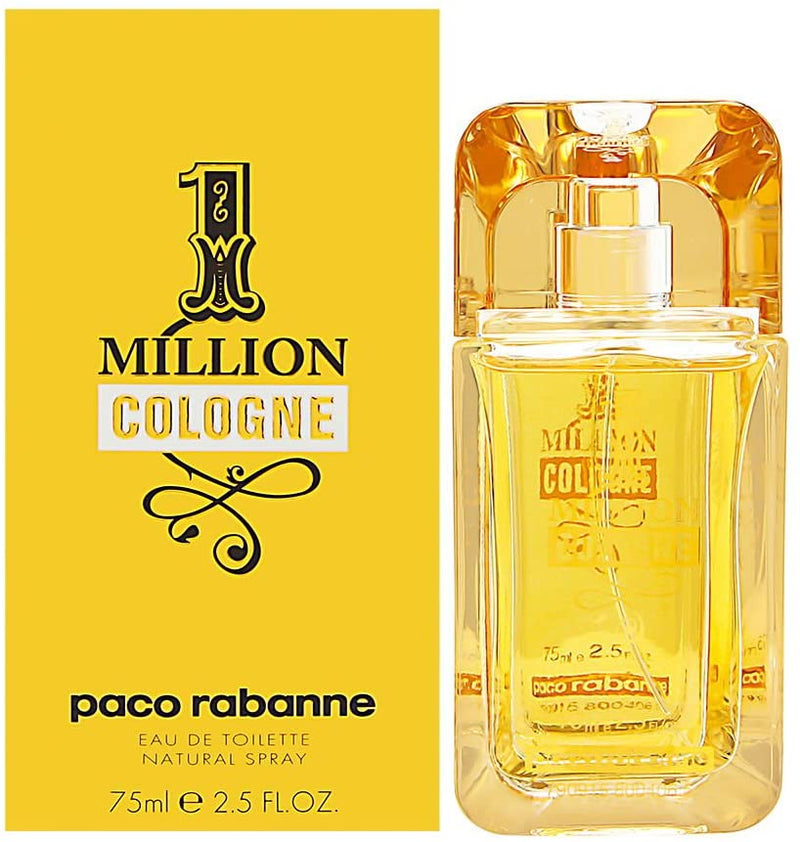 Paco Rabanne 1 Million Cologne For Men Eau De Toilette 75ML