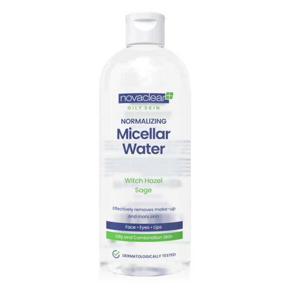 NOVACLEAR MICELLAR WATER OILY SKIN NORMALIZING 400ML